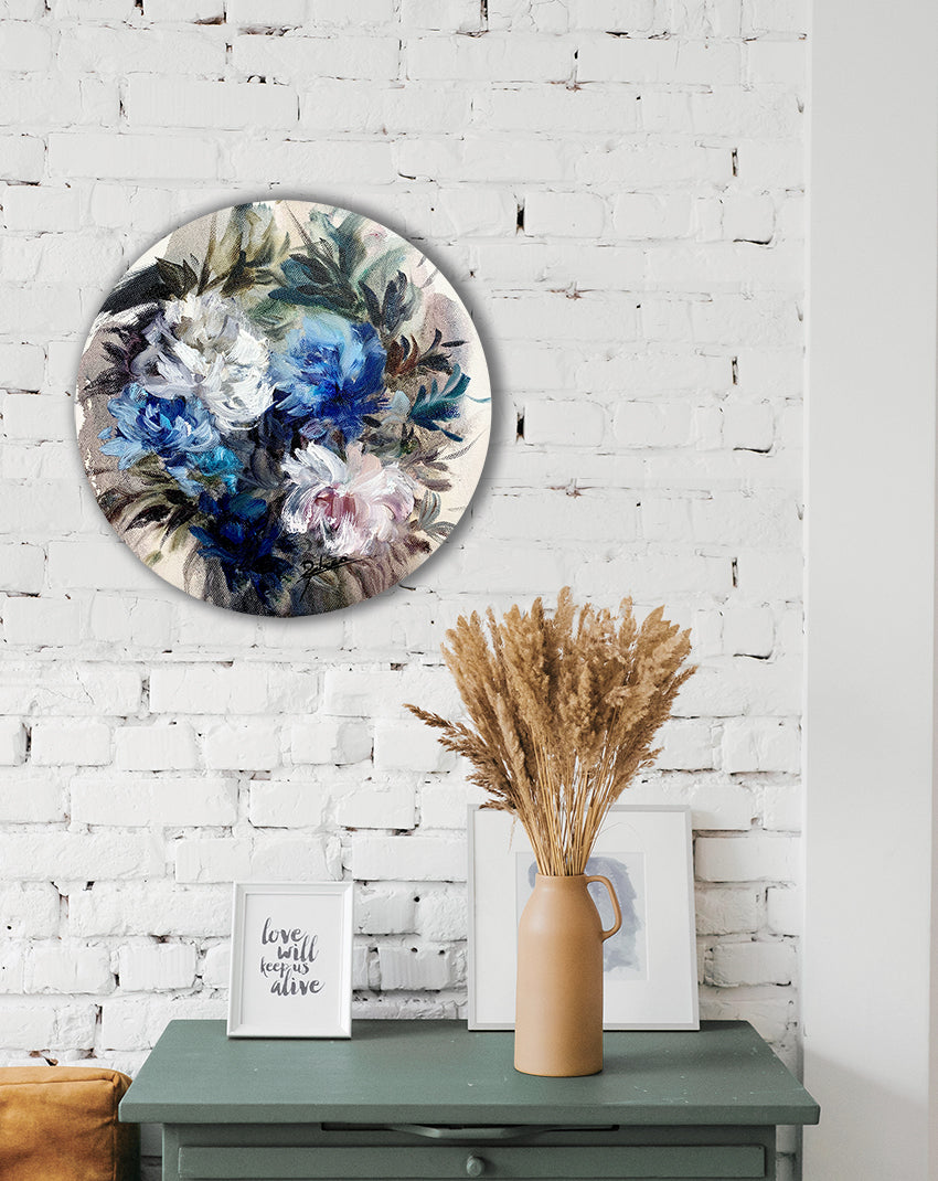 F156 óleo sobre lienzo 30cm dm