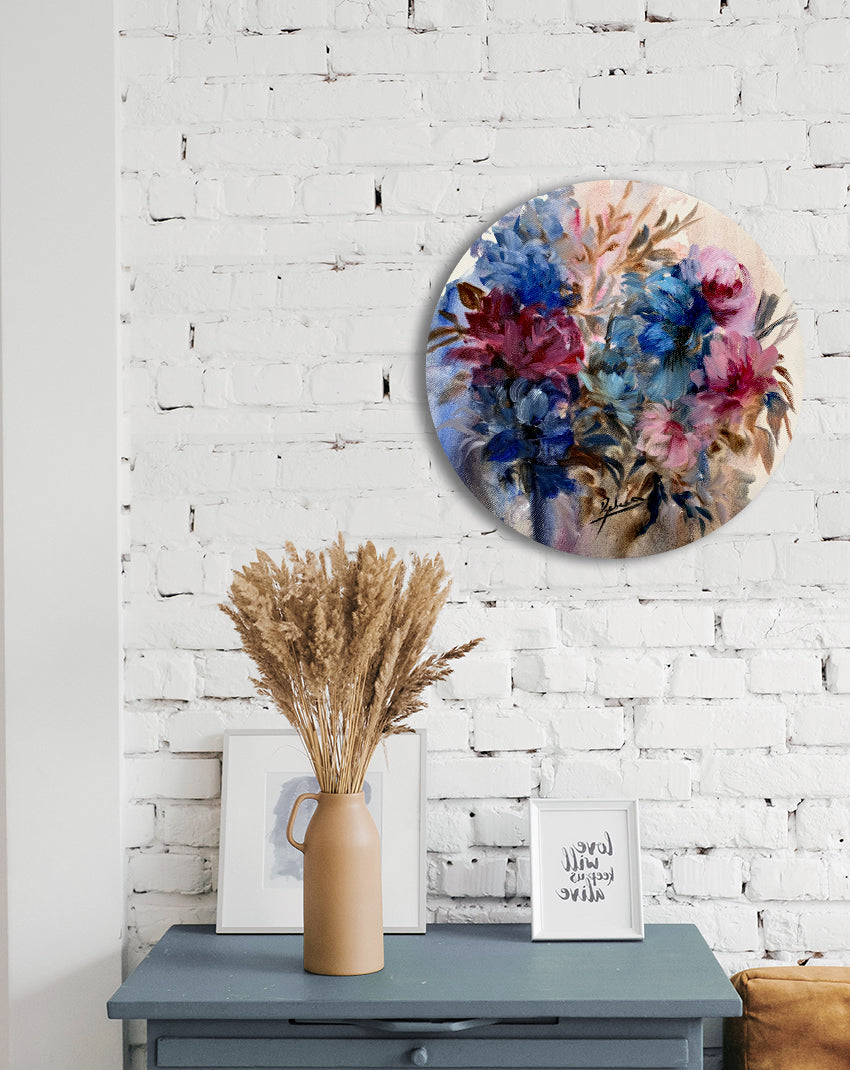 F157 óleo sobre lienzo 30cm dm