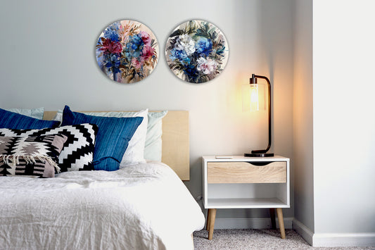 F157 óleo sobre lienzo 30cm dm