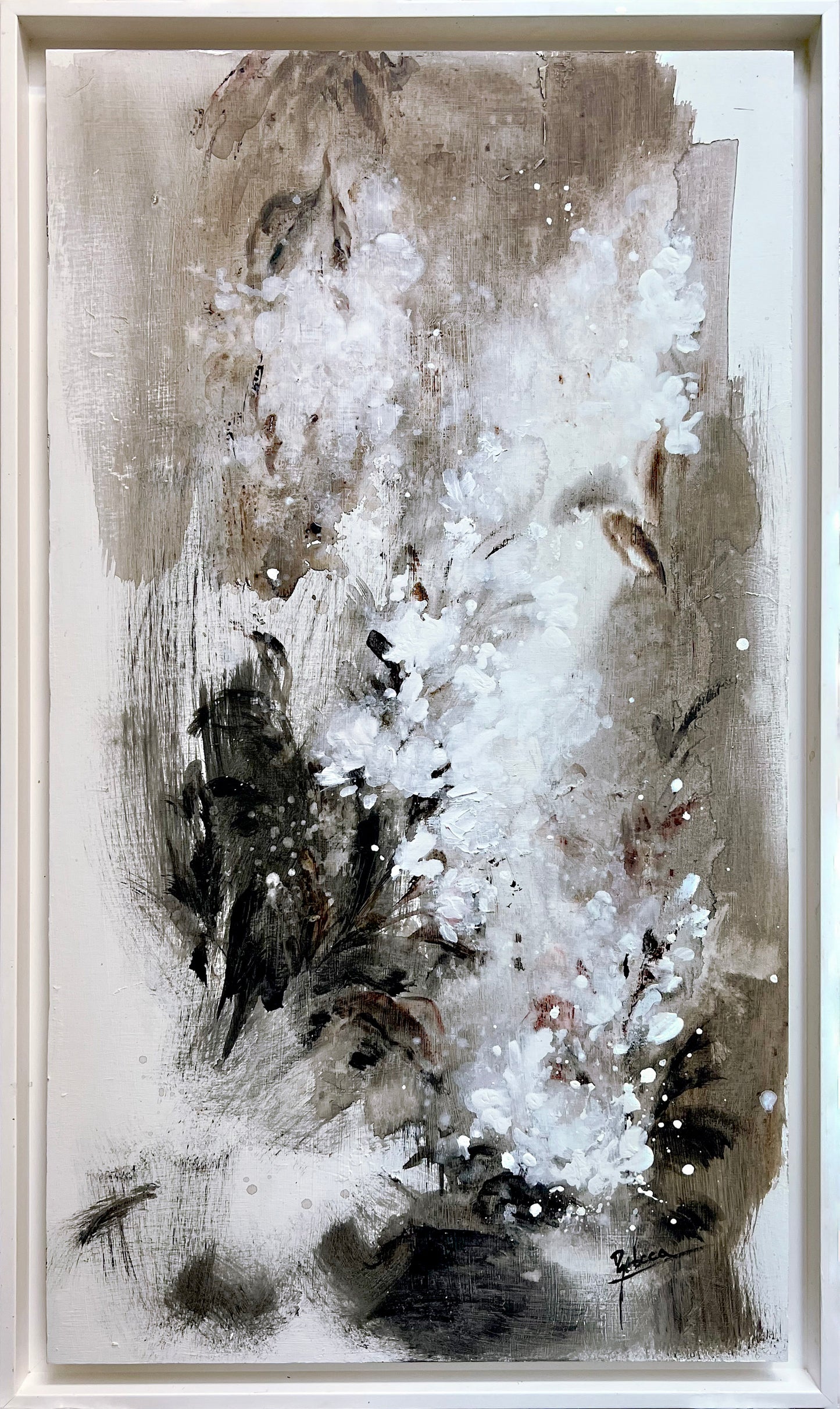 F252 acrílico sobre tabla 73x40cm