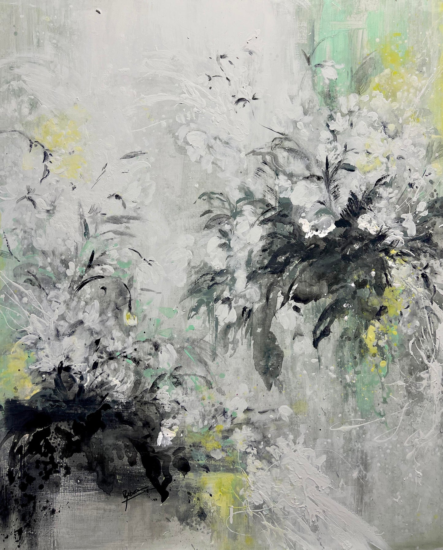 F260 acrílico sobre tabla 100x81 cm