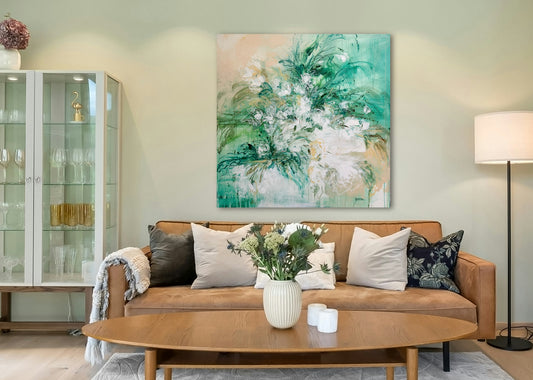 F273 técnica mixta sobre tabla 100x100 cm