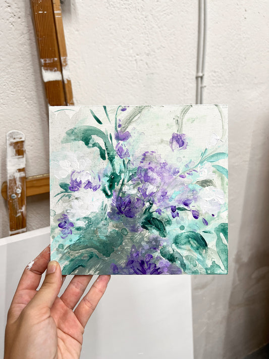 F275 acrílico sobre tabla 19x20 cm