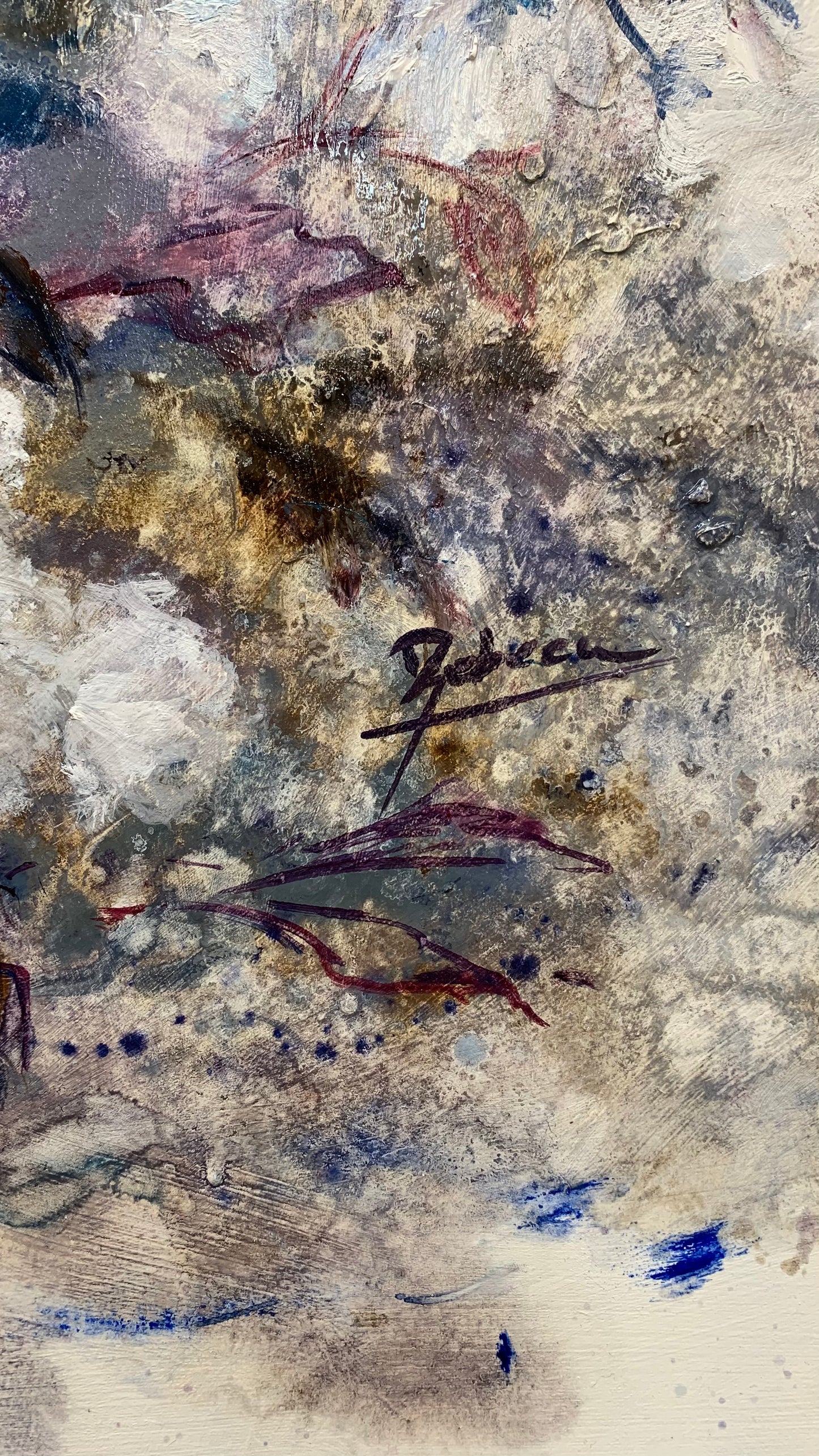 F235 técnica mixta sobre tabla 100x70cm