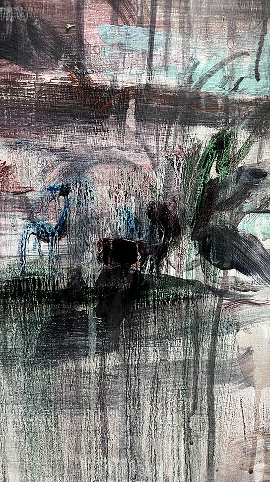 F266 acrílico sobre tabla 81x100 cm