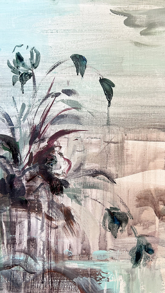 F266 acrílico sobre tabla 81x100 cm