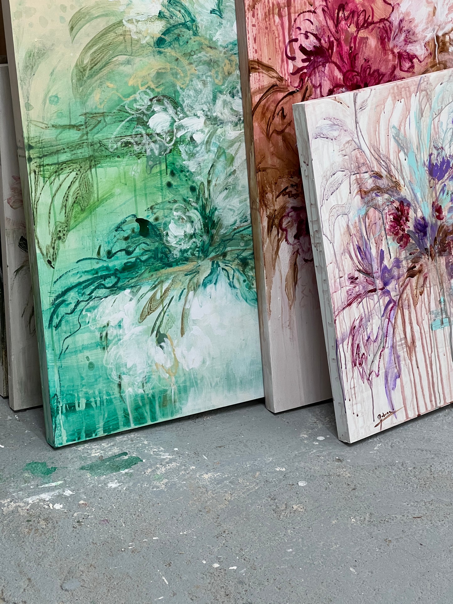 F276 acrílico sobre tabla 60x120 cm