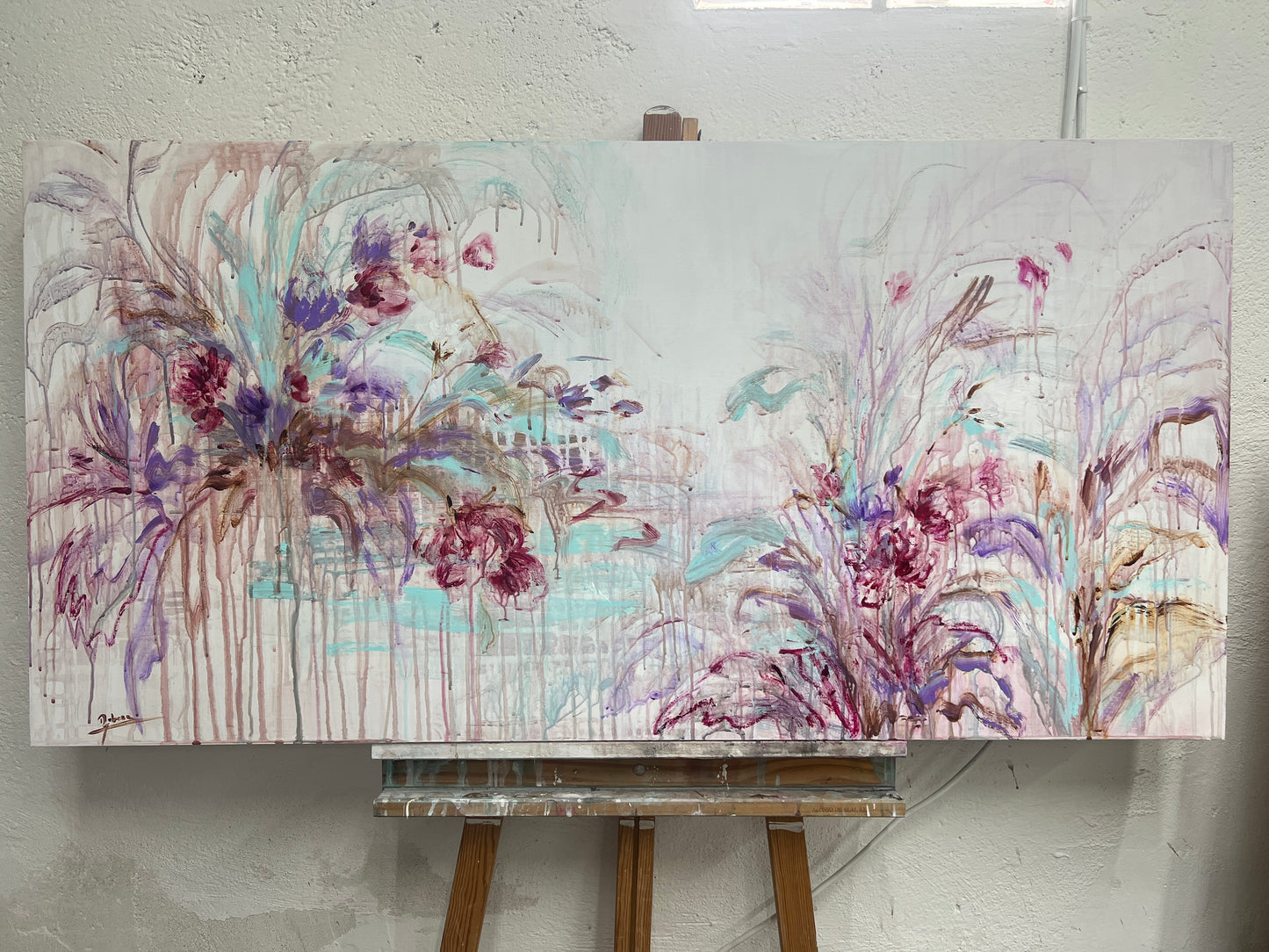 F276 acrílico sobre tabla 60x120 cm