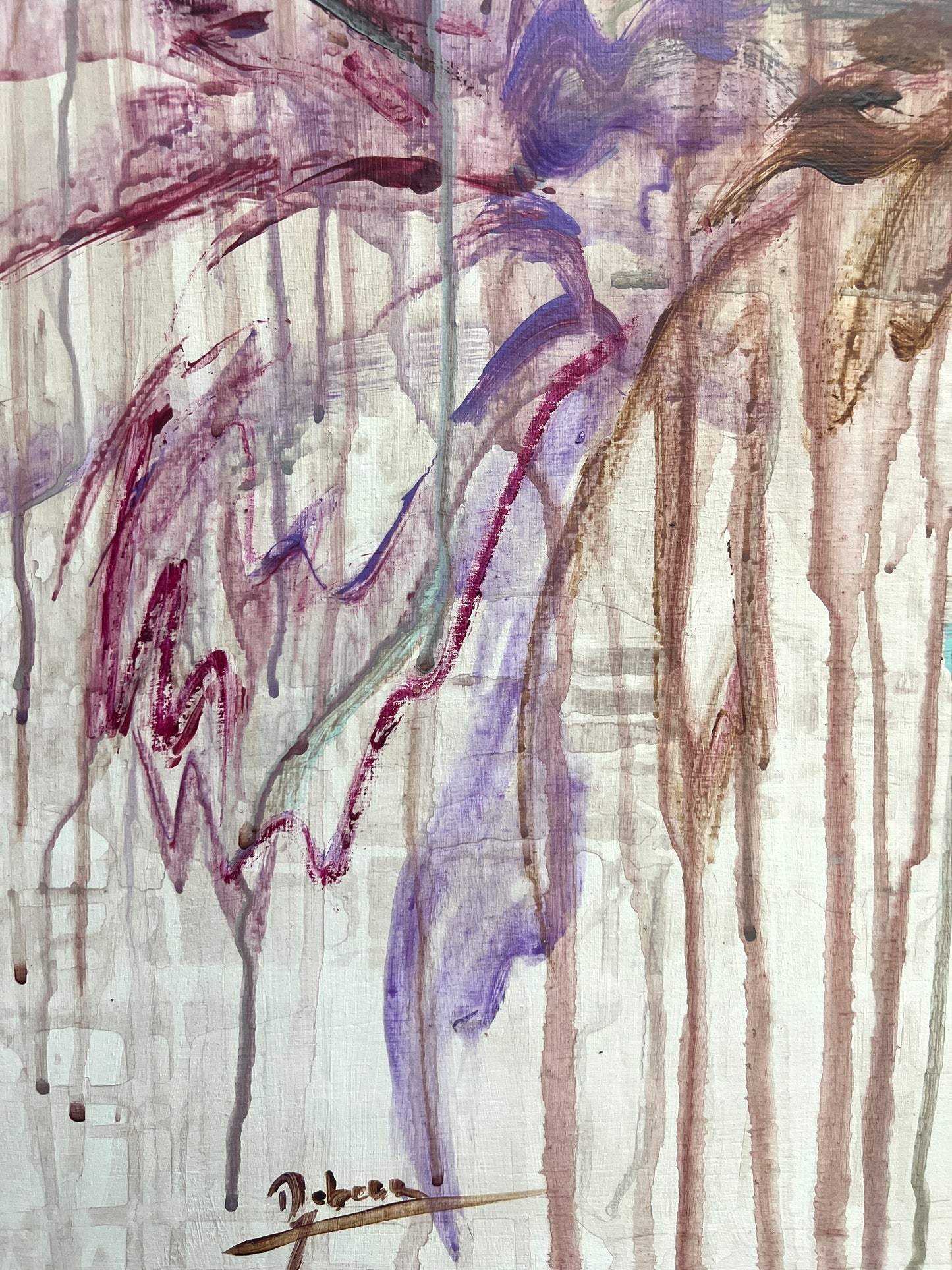F276 acrílico sobre tabla 60x120 cm