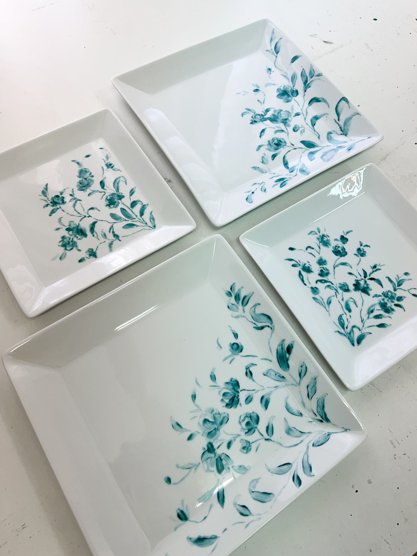 CEREZO AZUL - Set 4 platos