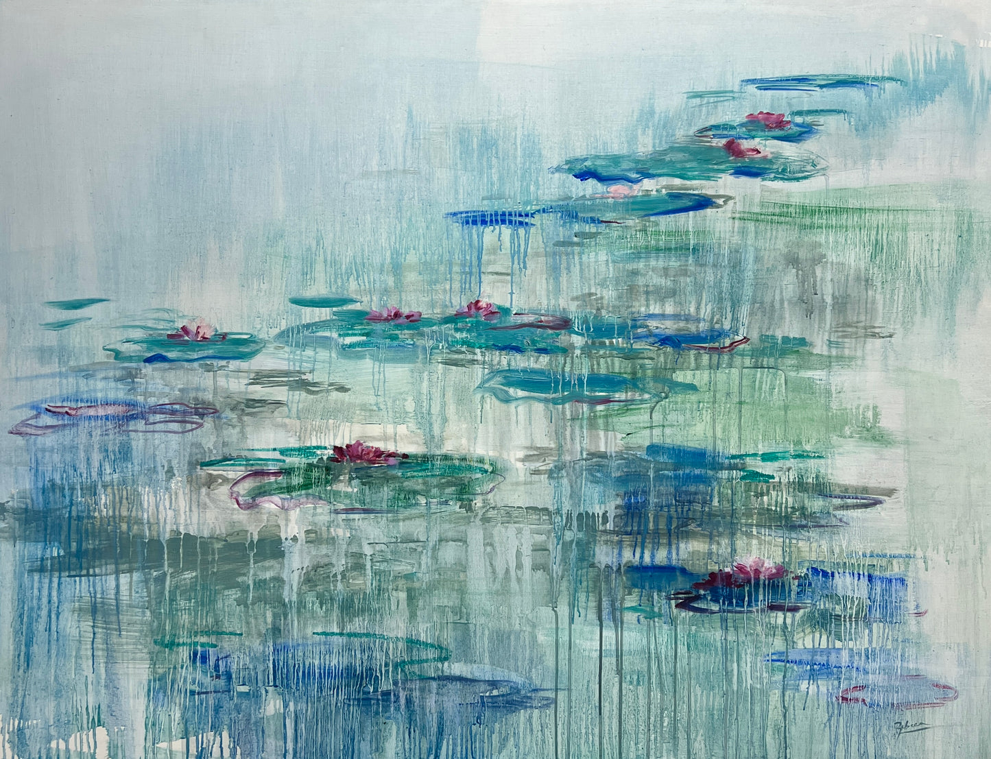 F257 acrílico sobre tabla 100x130 cm