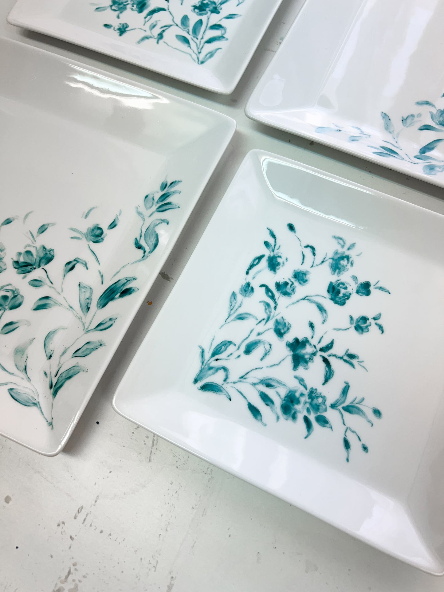 CEREZO AZUL - Set 4 platos