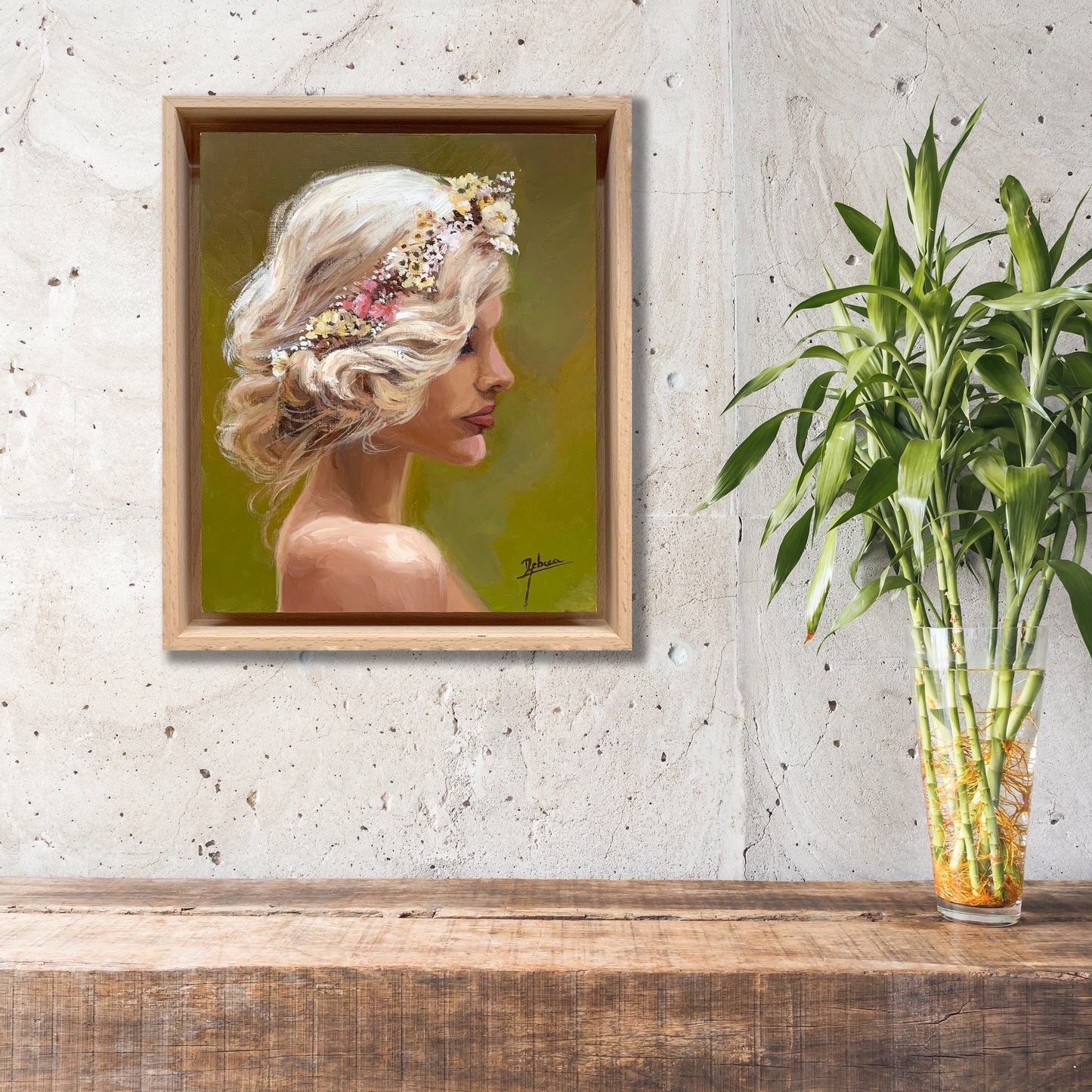 CF19 Óleo sobre tabla 27x22 cm