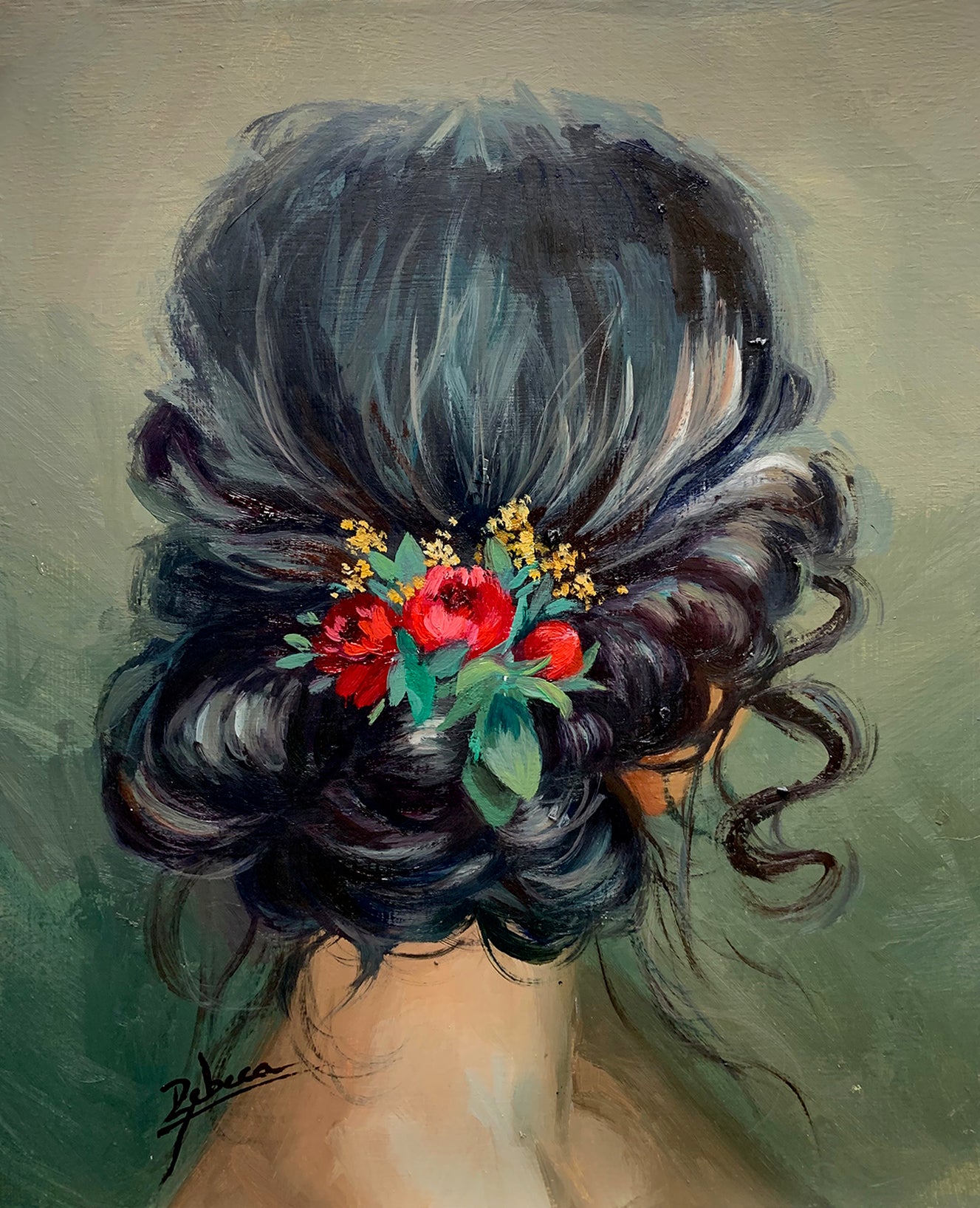 CF22 Óleo sobre tabla 27x22 cm