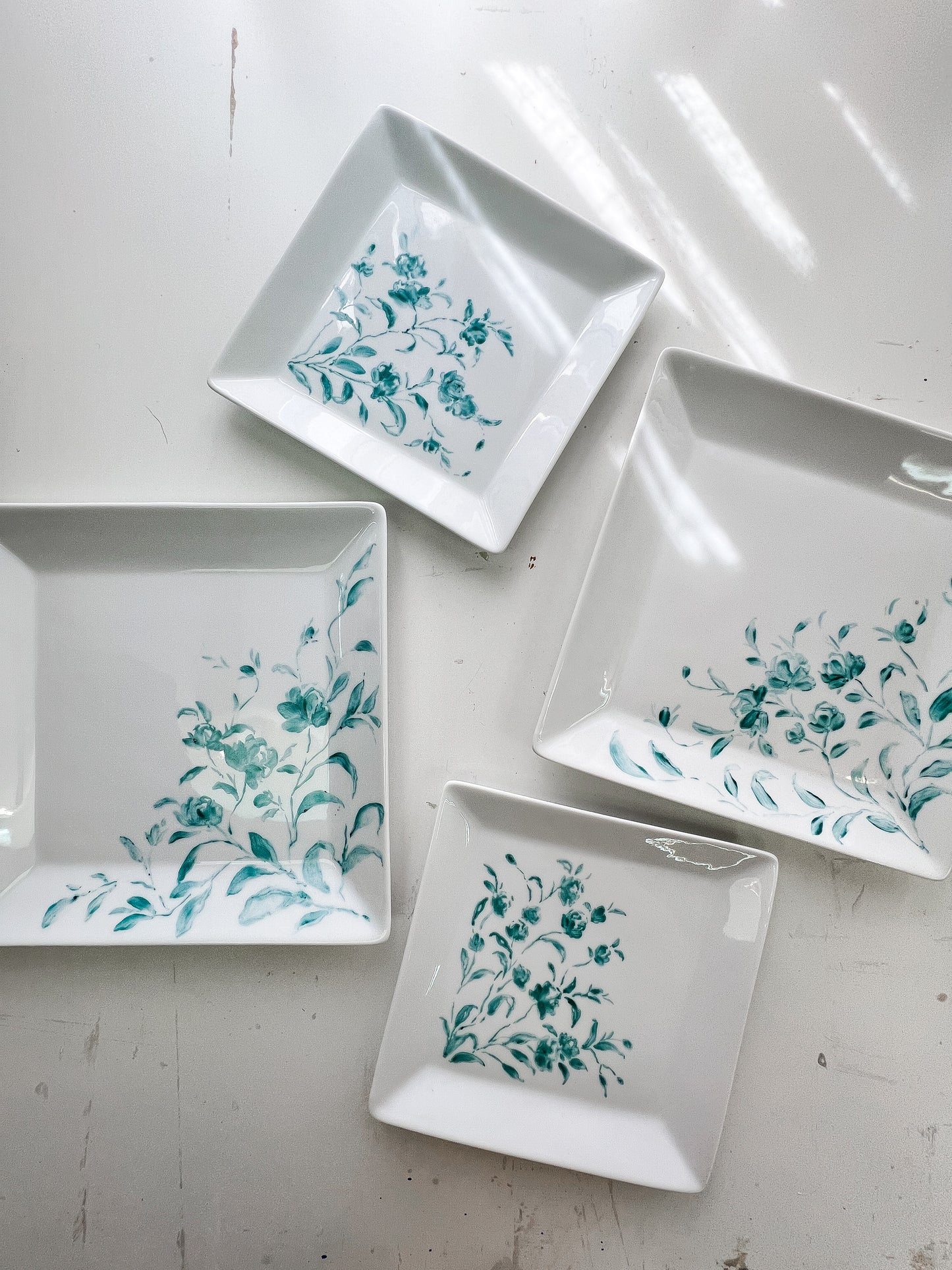 CEREZO AZUL - Set 4 platos