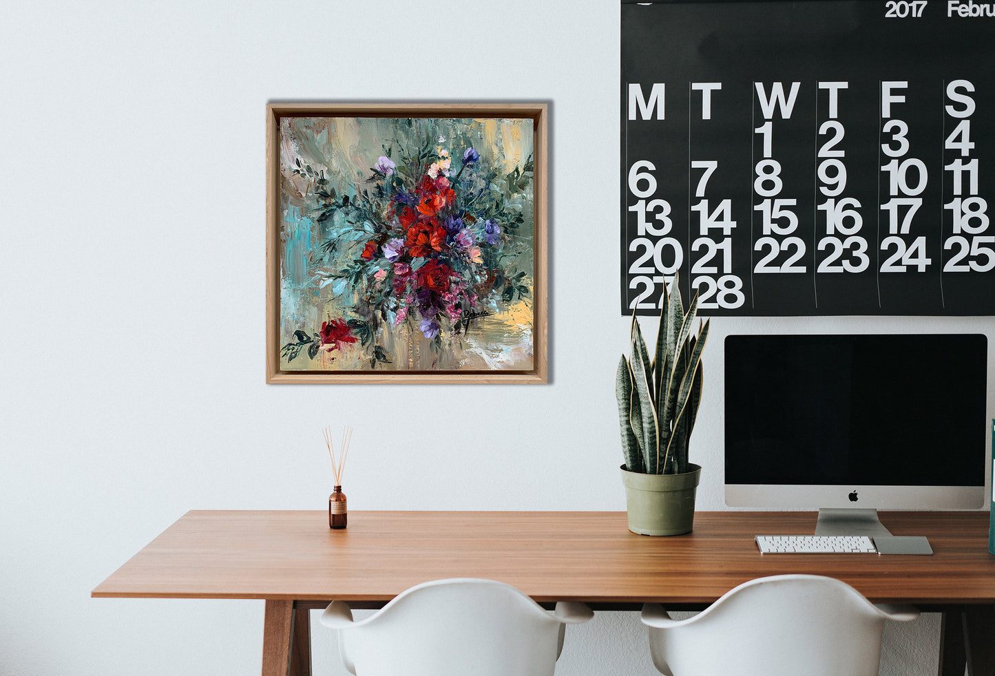 F167 Óleo sobre tabla 40x40cm