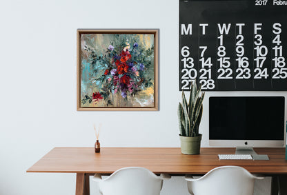 F167 Óleo sobre tabla 40x40cm