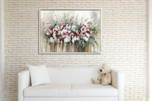 OBRA ORIGINAL FLORAL – F178, Óleo sobre tabla, 70x100cm