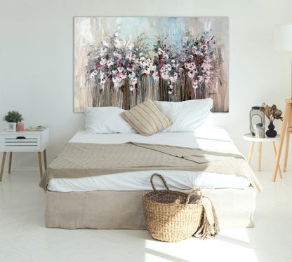OBRA ORIGINAL FLORAL – F213, Óleo sobre tabla, 100x150cm