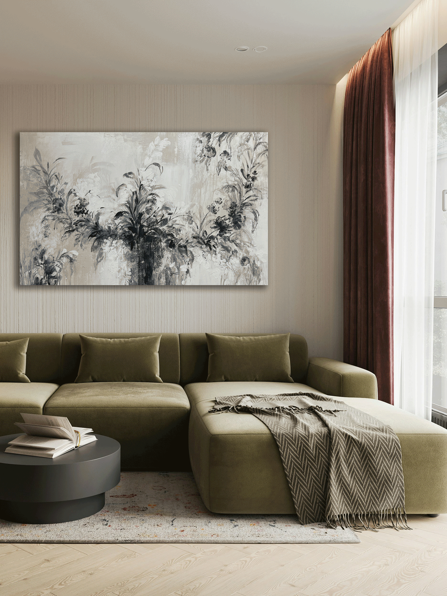 F251 Técnica mixta sobre tabla 73x116cm