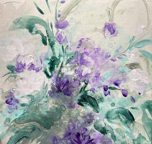 F275 acrílico sobre tabla 19x20 cm