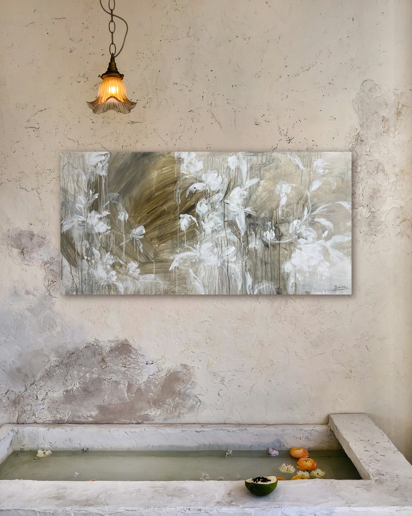 F277 Técnica mixta sobre tabla 60x120 cm