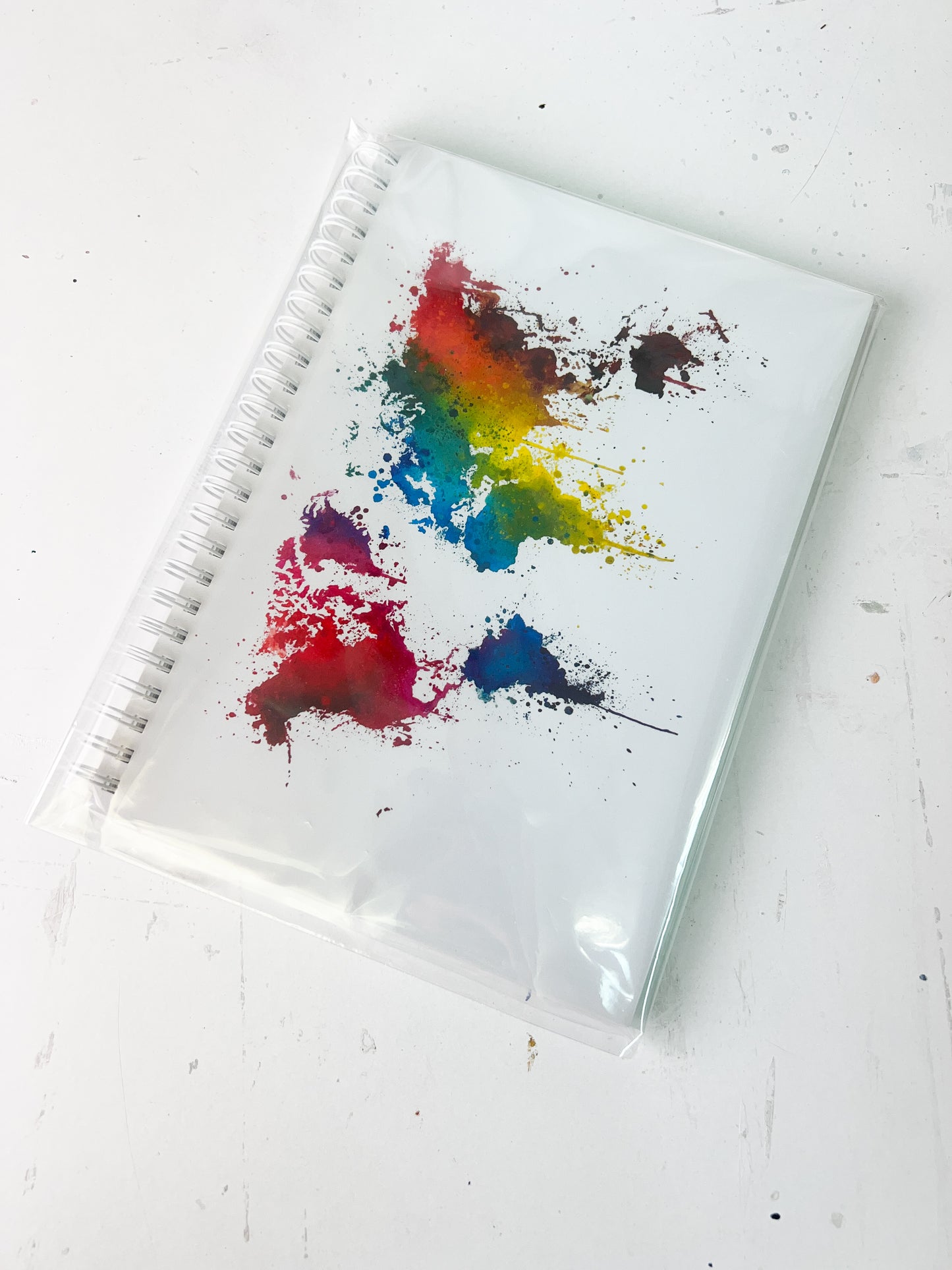 Libreta A5 - Mapamundi