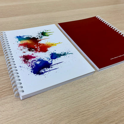 Libreta A5 - Mapamundi