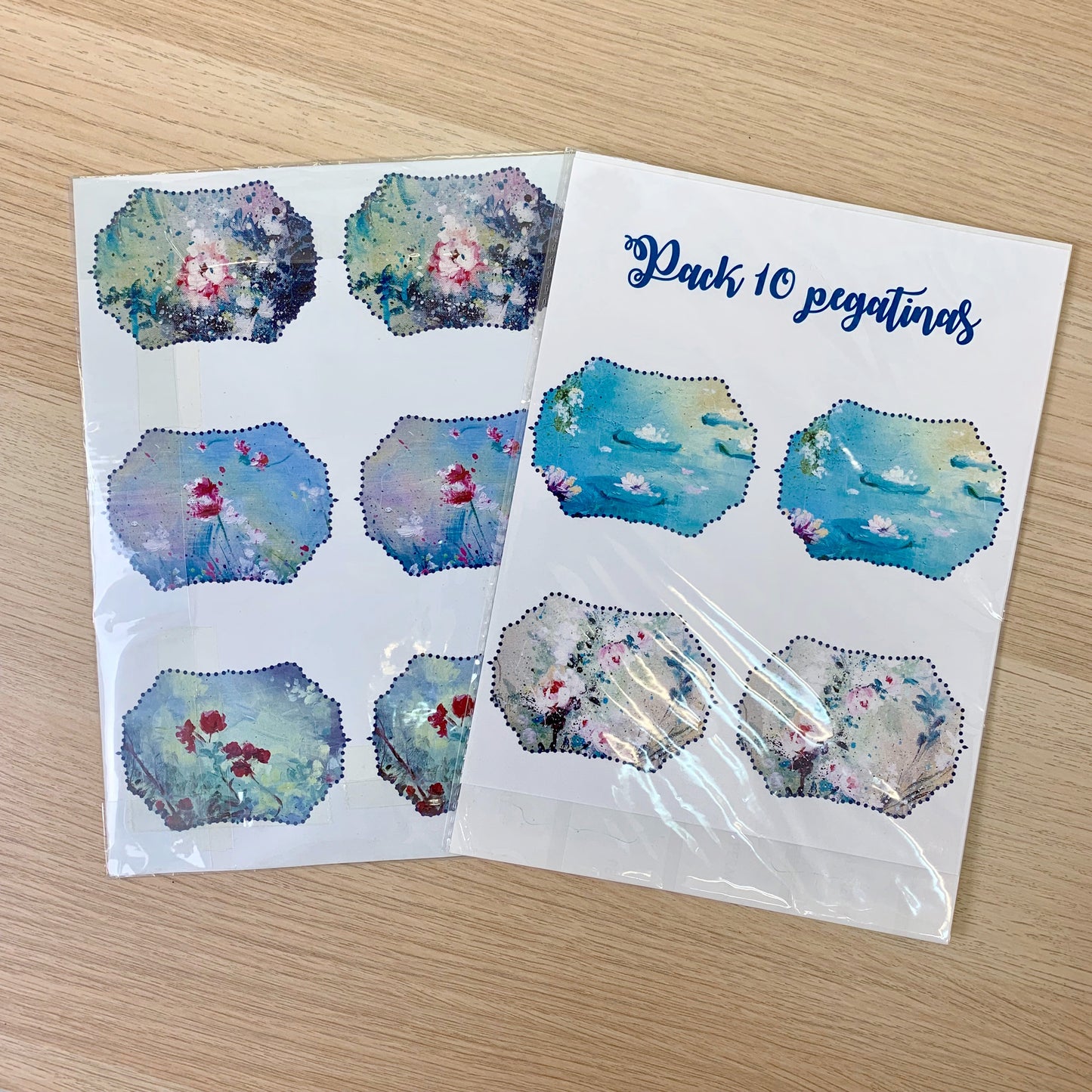 Pack Pegatinas Flores