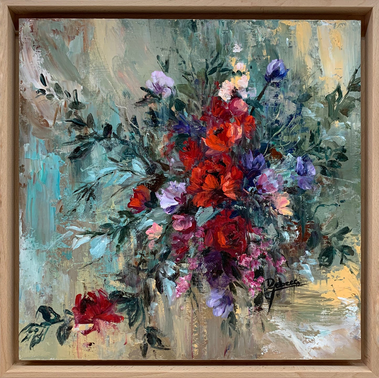 F167 Óleo sobre tabla 40x40cm