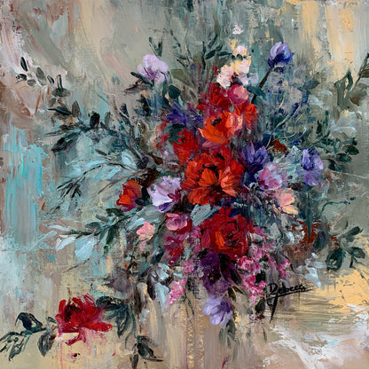 F167 Óleo sobre tabla 40x40cm