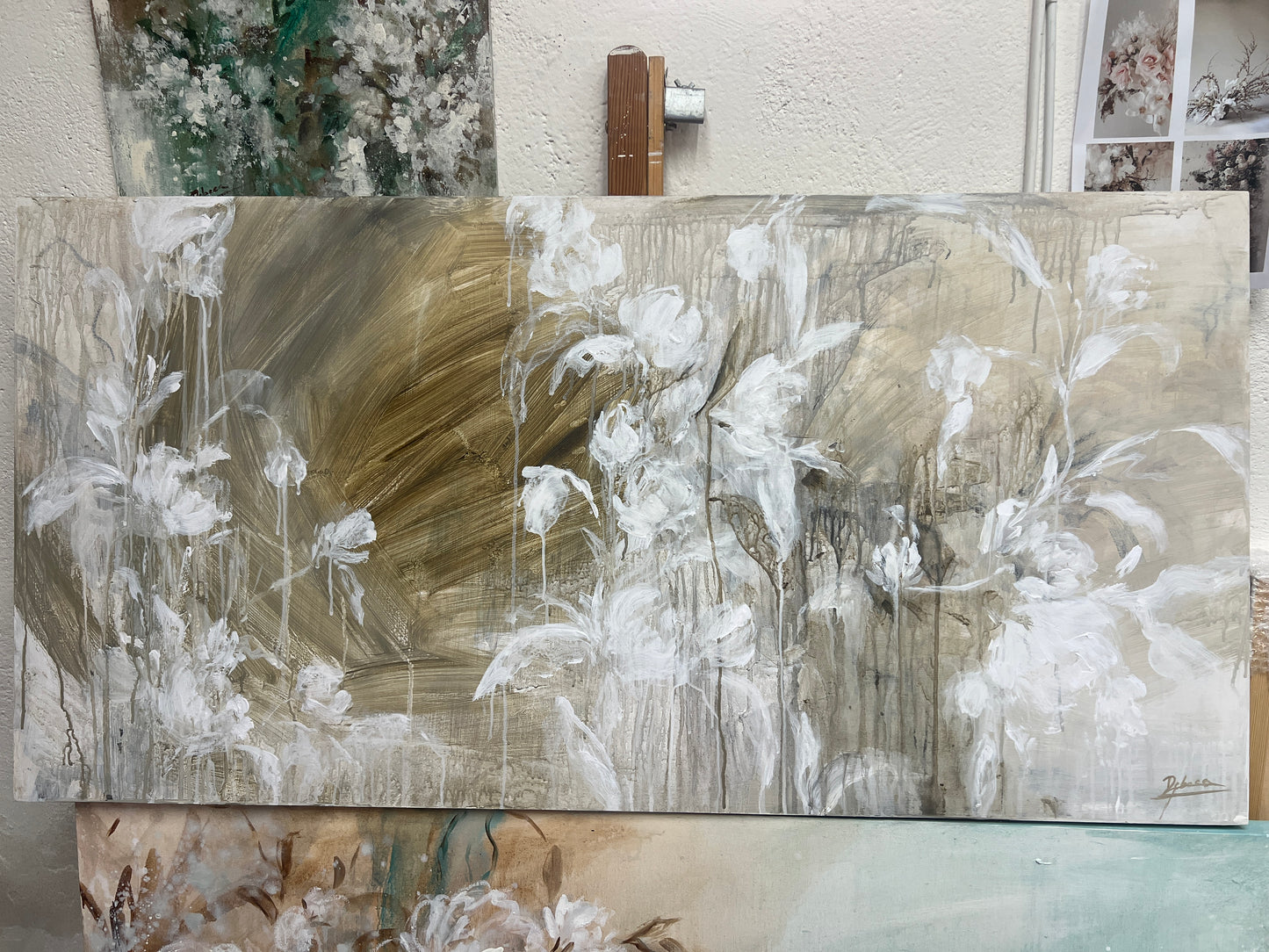 F277 Técnica mixta sobre tabla 60x120 cm