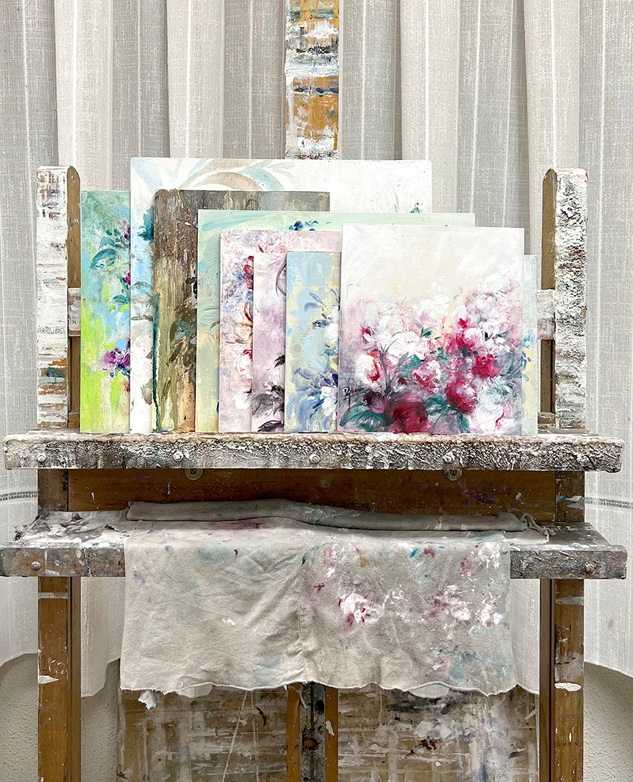 F238 Técnica mixta sobre tabla 19x22cm