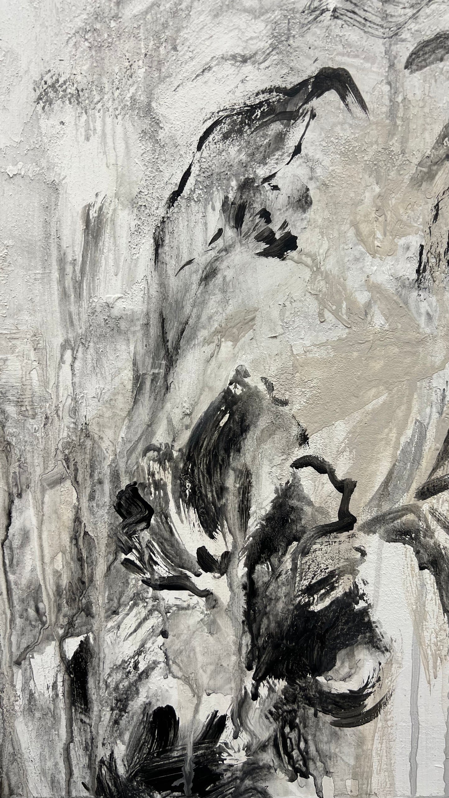 F251 Técnica mixta sobre tabla 73x116cm