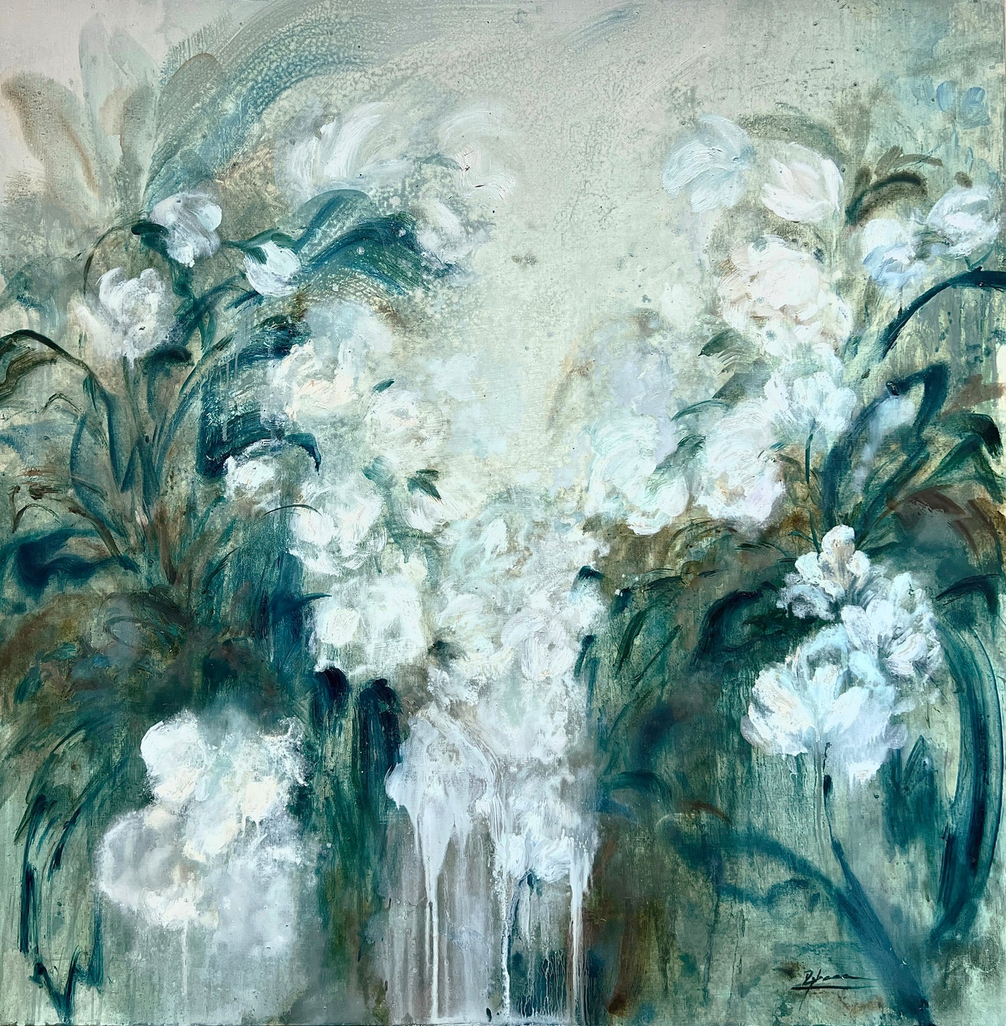 F284 óleo sobre tabla 80x80cm