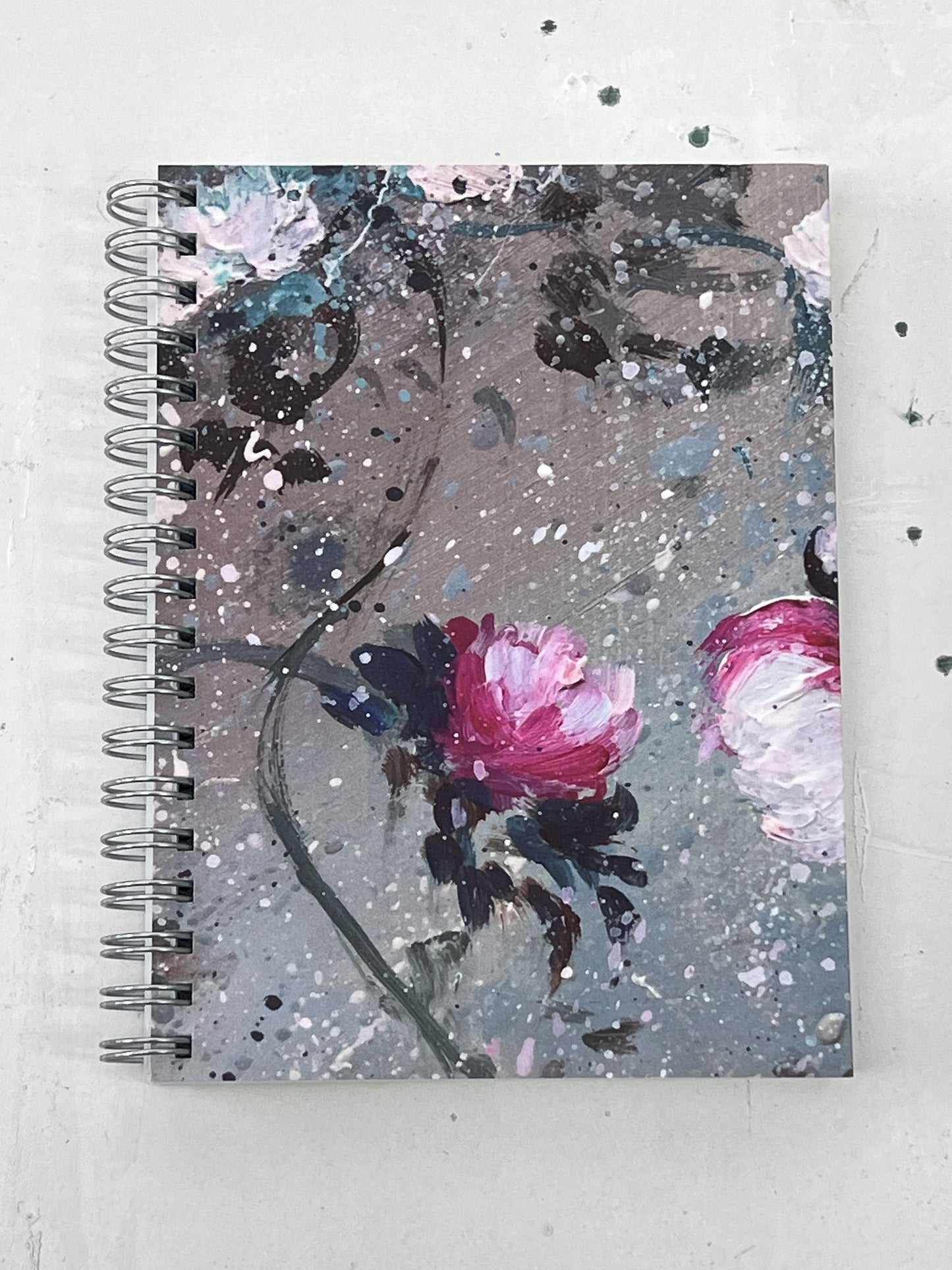 Libreta A6 - Peonias