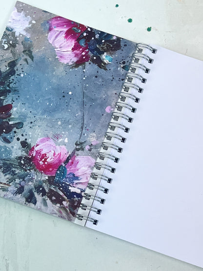 Libreta A6 - Peonias