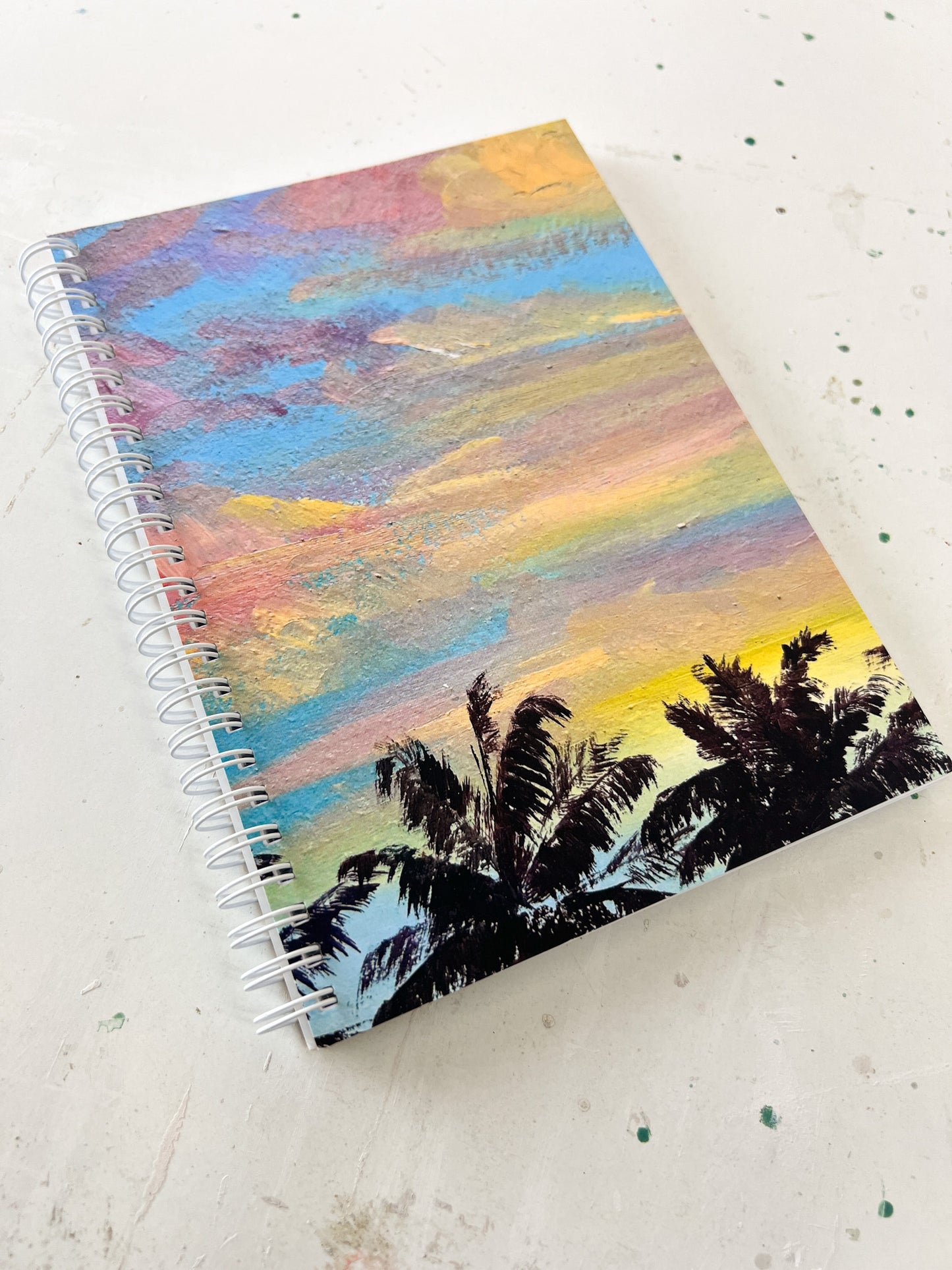 Libreta A5 - Palmeras