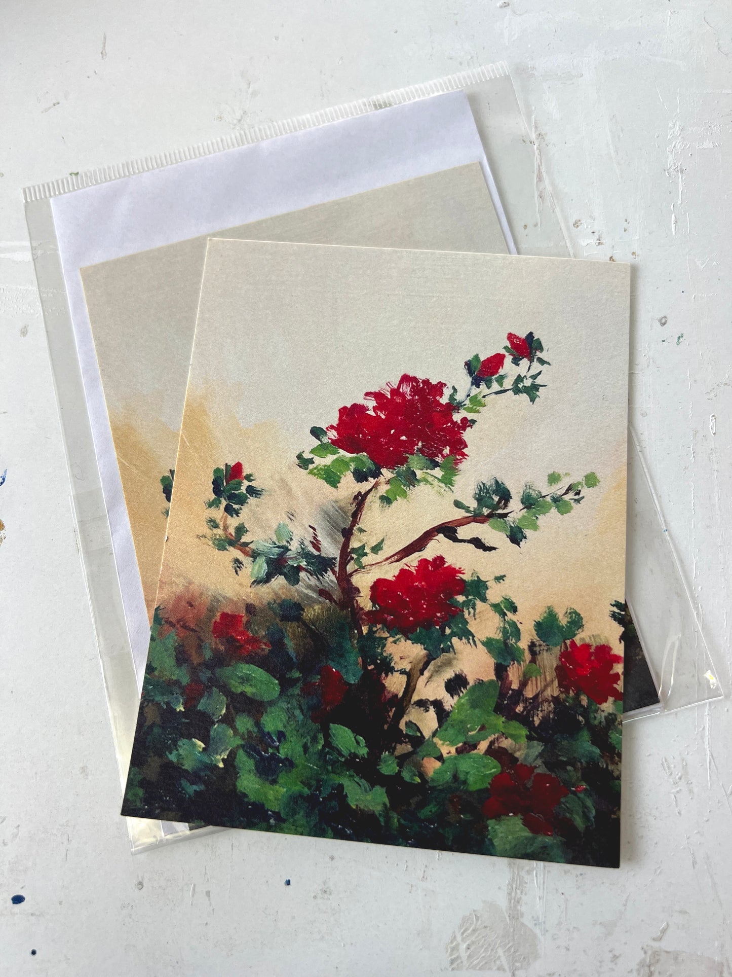 Postal - Flor de Pascua