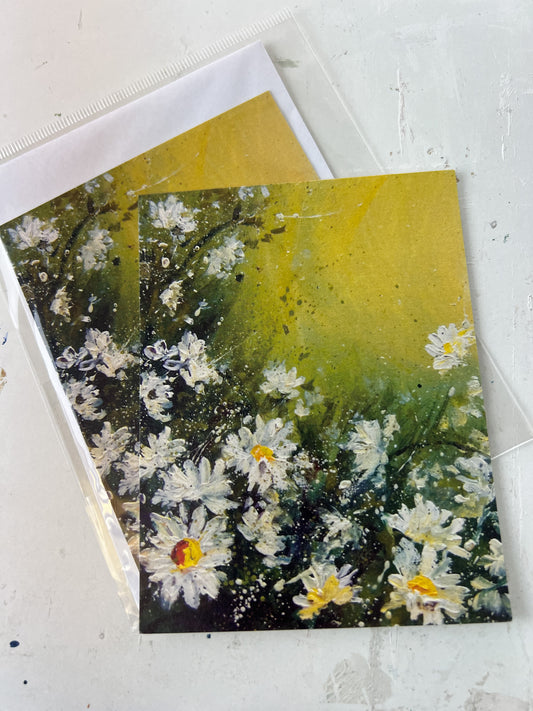 Postal - Daisies