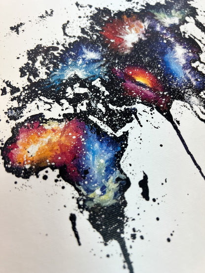 Lámina Mapamundi Universo