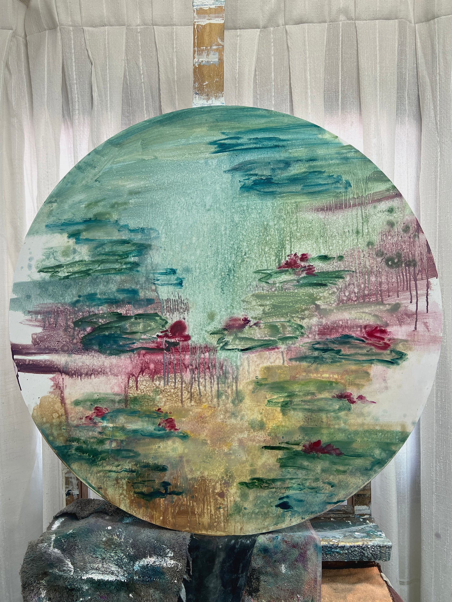 F285 Óleo sobre tabla 80cm dm