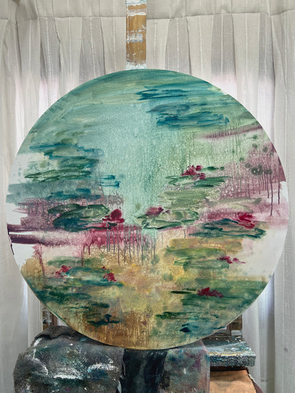 F285 Óleo sobre tabla 80cm dm