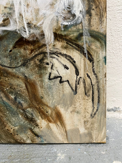 F272 acrílico y óleo sobre tabla 80x40cm (x2)