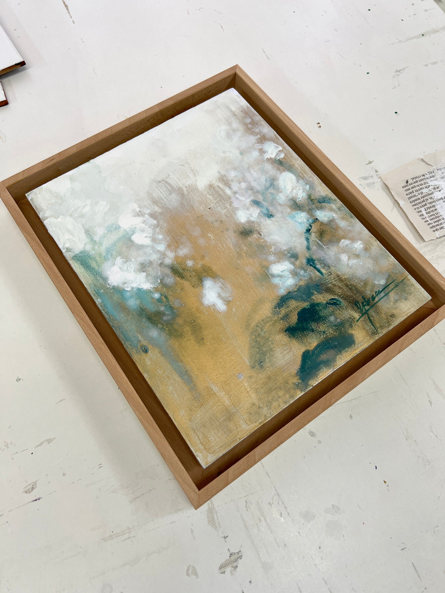 F286 Acrílico y óleo sobre tabla 27x22cm