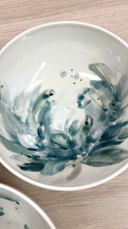 FORMENTERA - Vajilla pintada a mano - Pack de 6 ensaladeras