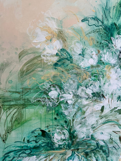 F273 técnica mixta sobre tabla 100x100 cm