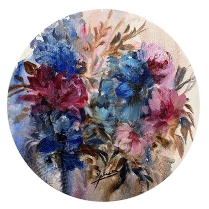 F157 óleo sobre lienzo 30cm dm