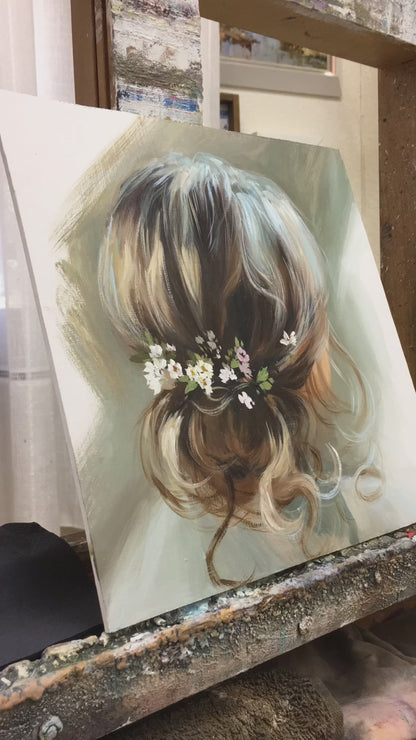 CF26 Óleo sobre tabla 25x25 cm