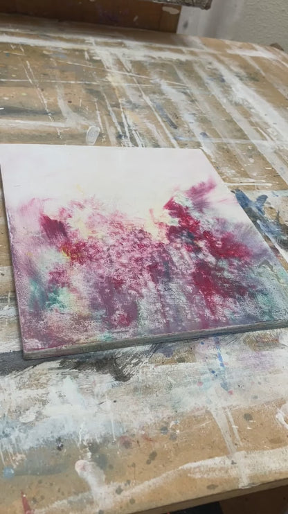 F238 Técnica mixta sobre tabla 19x22cm